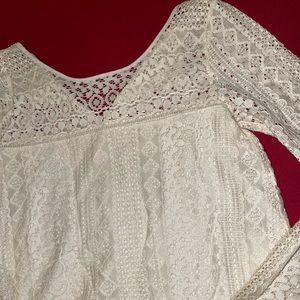 Beautiful Long Sleeve Lace Shirt